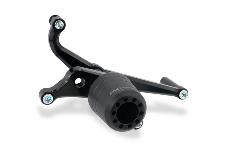 Frame crash protections for Ducati Panigale 955, 959, 1199 and 1299 Black