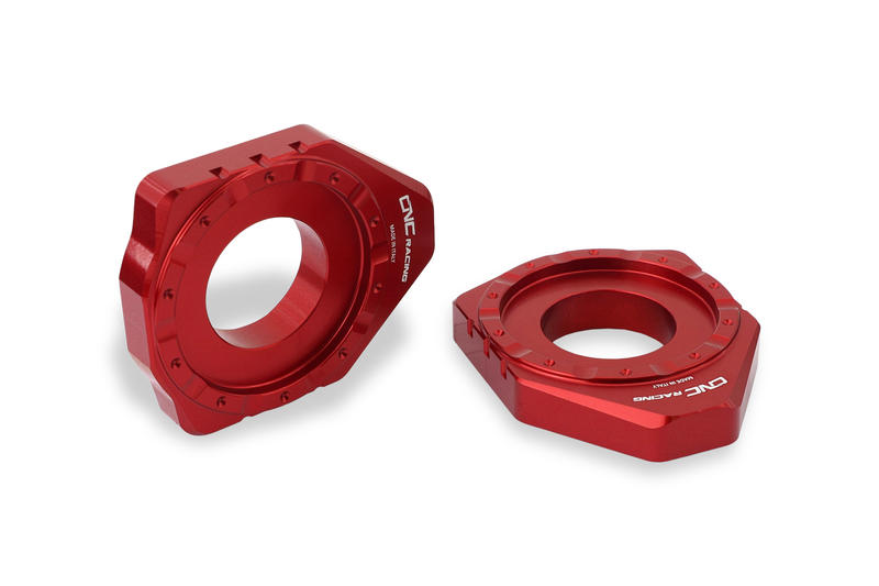 Chain adjuster for Ducati Red