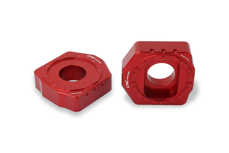 Chain adjuster Aprilia Red