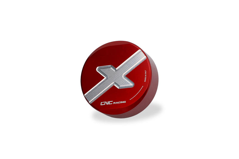 Rear brake fluid reservoir cap Ducati DesertX Red