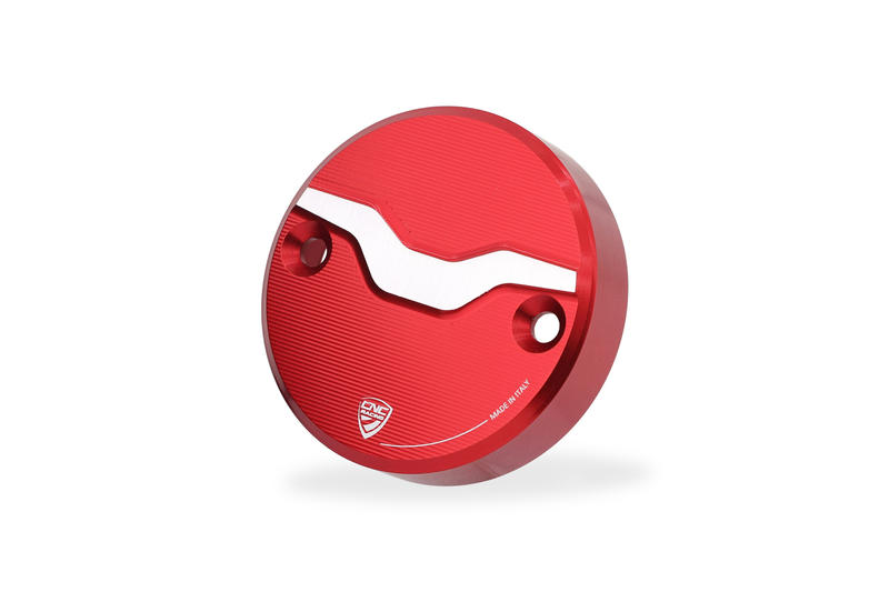 Front brake fluid reservoir cap Moto Guzzi Red