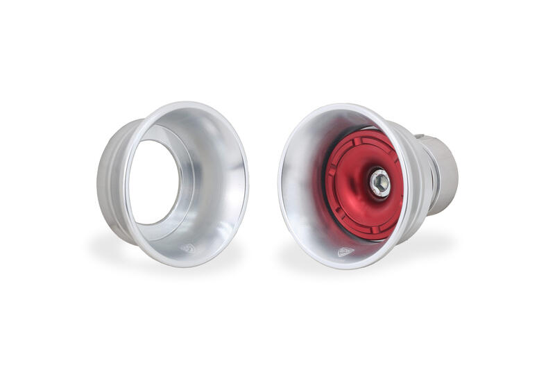 Buffer front wheel Ducati RACE Silver/Red