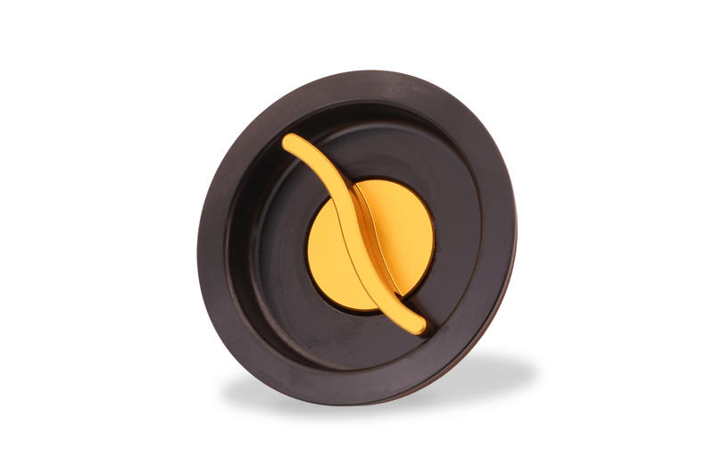 Fuel tank cap Fast Open plug, bicolor version Black/Gold