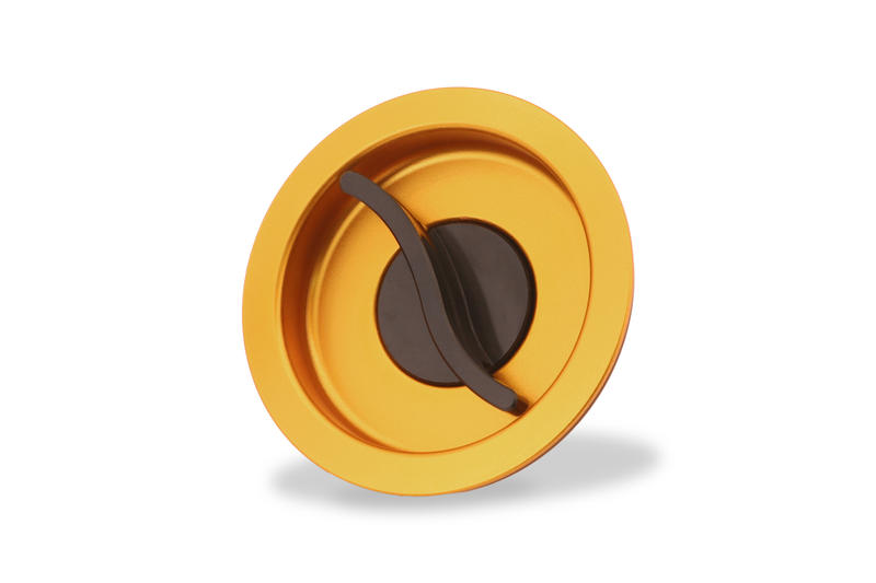 Fuel tank cap Fast Open plug, bicolor version Gold/Black