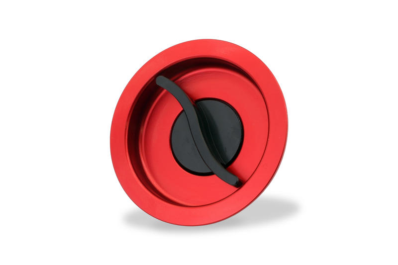 Fuel tank cap Fast Open plug, bicolor version Red/Black