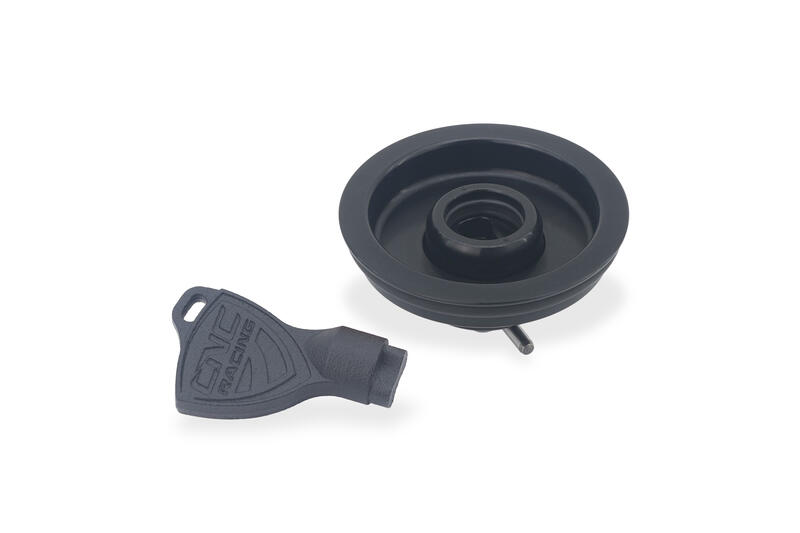 Fuel tank cap - Fast Key plug Black/Black