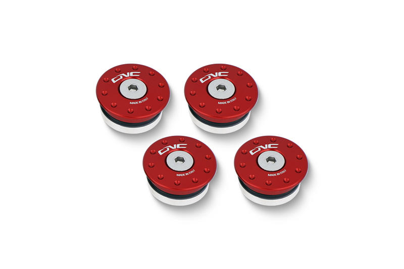 Frame cap sets Ducati Red