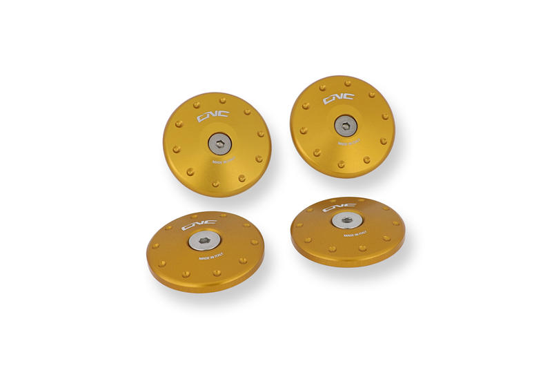 Frame caps kit Ducati Multistrada 1260 - large holes Gold