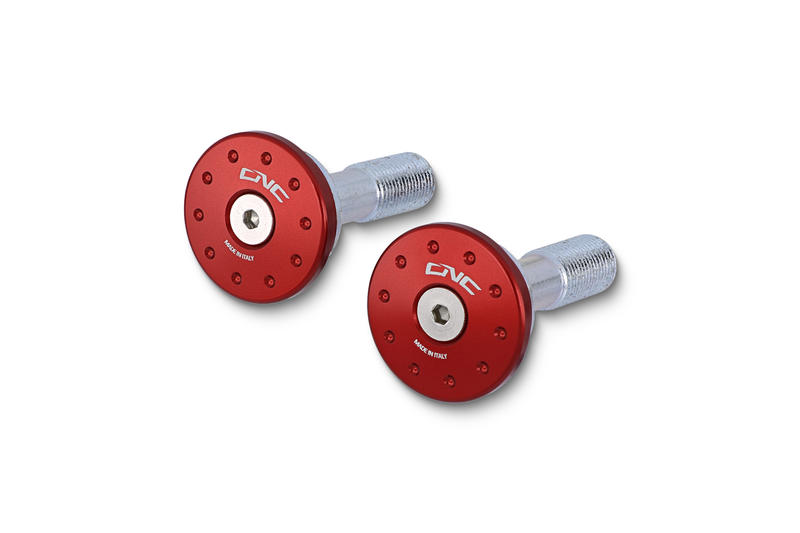 Frame caps set Ducati Panigale and Streetfighter V4 - smaller holes Red