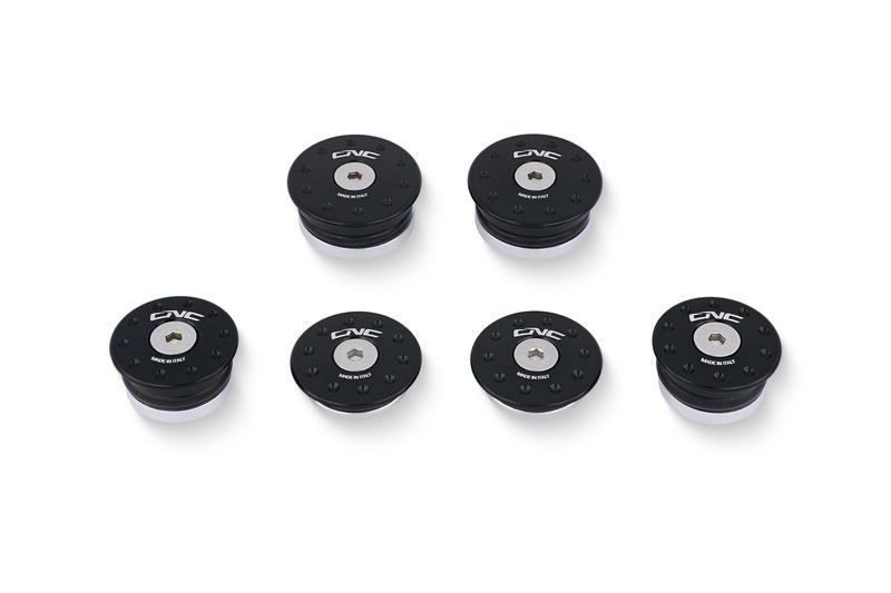 Frame caps kit Ducati Hypermotard 950 Black