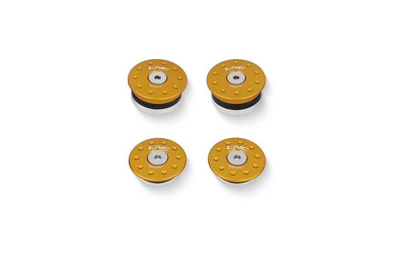 Frame caps kit Ducati Hypermotard 950 (to be mounted with TC320) Gold