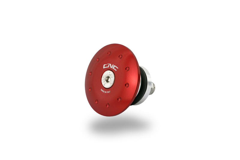 Rear wheel spindle plug Ducati - right hand Red