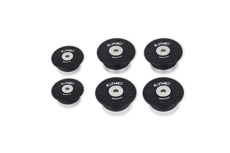 Frame caps kit Ducati Diavel 1260 Black