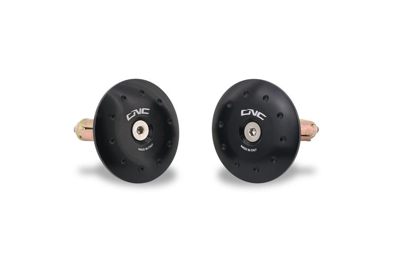 Tappi pedane Aprilia 660 Black