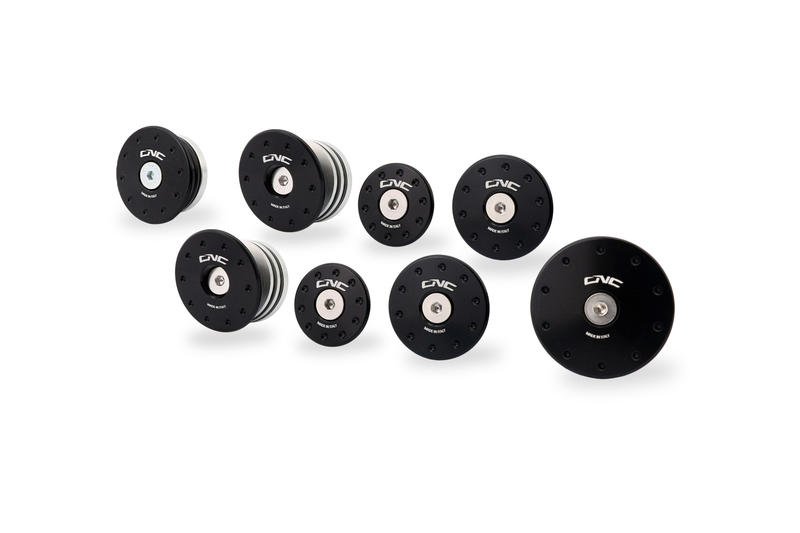 Frame caps kit Ducati Monster 937 Black