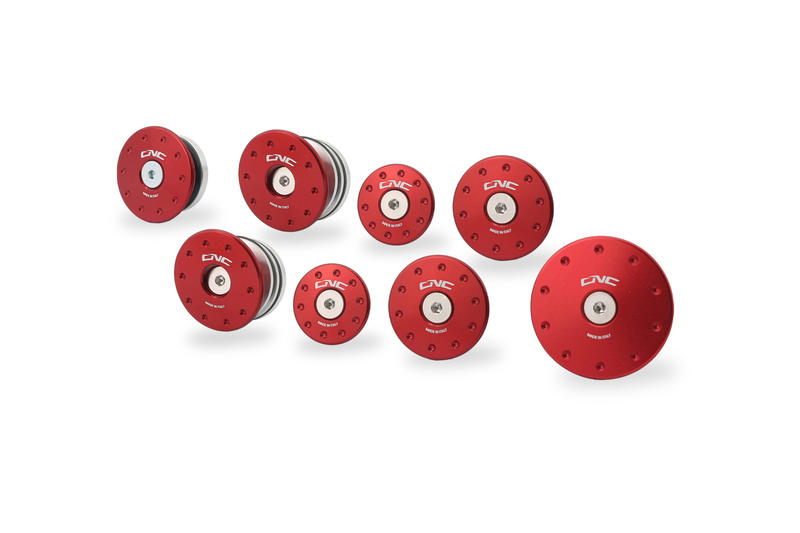 Frame caps kit Ducati Monster 937 Red