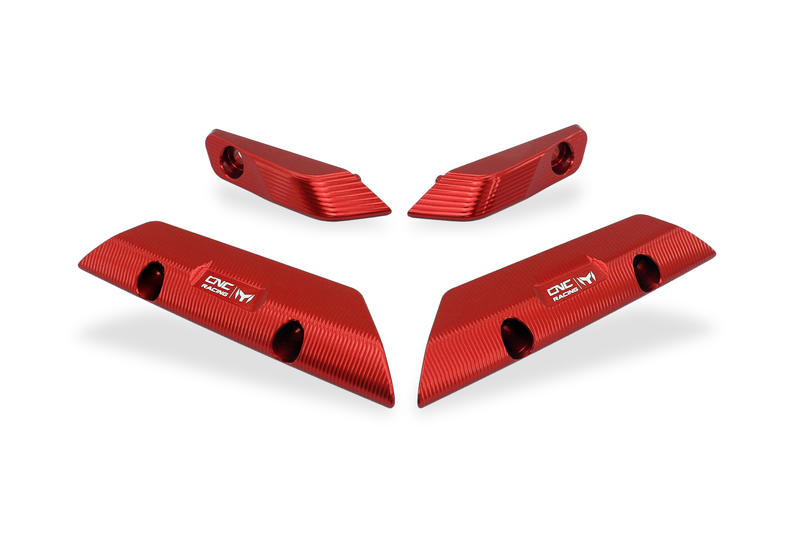 Winglets blanking caps Ducati Streetfighter V4/S Red