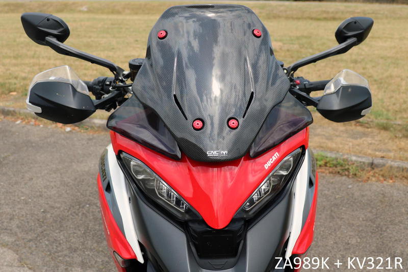 Sport screen Ducati Multistrada V4 - Carbon Glossy