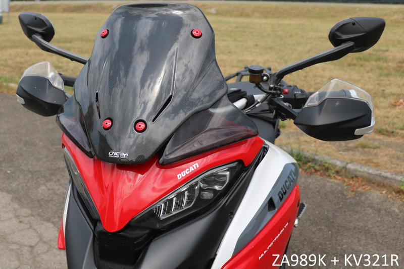 Sport screen Ducati Multistrada V4 - Carbon Glossy